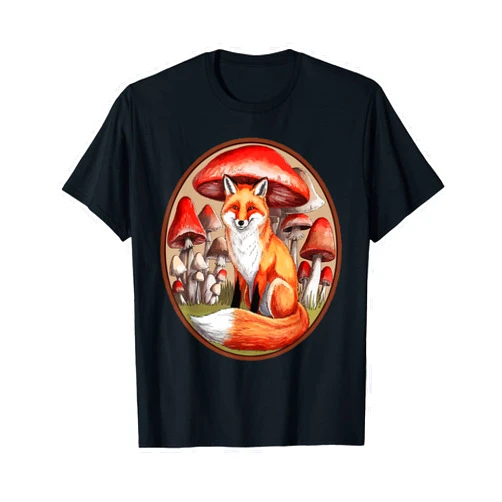 Mushroom Hunter Animal Lover Mycology Shroom Mushroom Animal Lover Mycology Mushroom Picker Morel Fungi T-Shirt