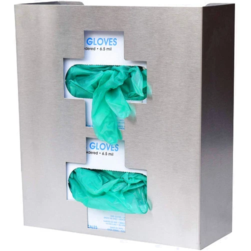 Omnimed American Made Double Glove Box Holder (Medical Cross) 11