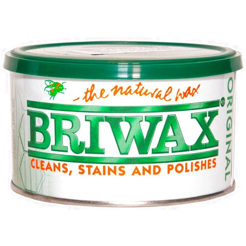 Briwax (Golden Oak) Furniture Wax Polish, Cleans, stains, and polishes