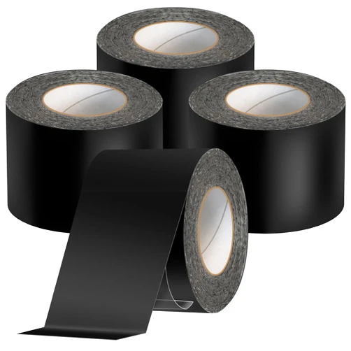 Suninlife Butyl Joist Tape for Decking 4''×50', 4 Pack Waterproof & Weatherproof Butyl Deck Joist Tape Anti-Corrosion Flashing Tape, Self-Adhesive Joist Tape Bulk for Wood Deck Beams & Roof