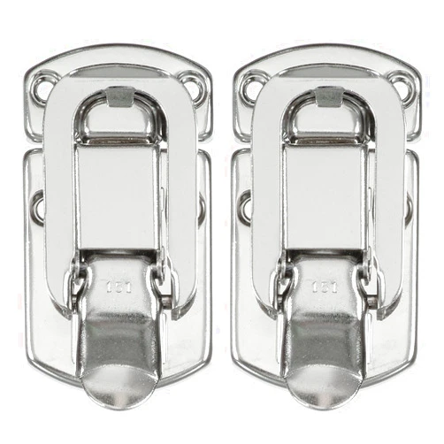 Reliable Hardware Company RH-2510-2-A, Pair latches, Nickle, 2 Ounce