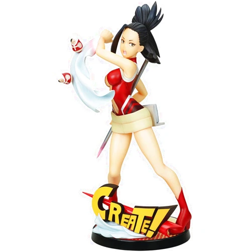 Kotobukiya Bellfine My Hero Academia: Momo Yaoyorozu (Hero Suit Version) 1:8 Scale PVC Figure, Multicolor