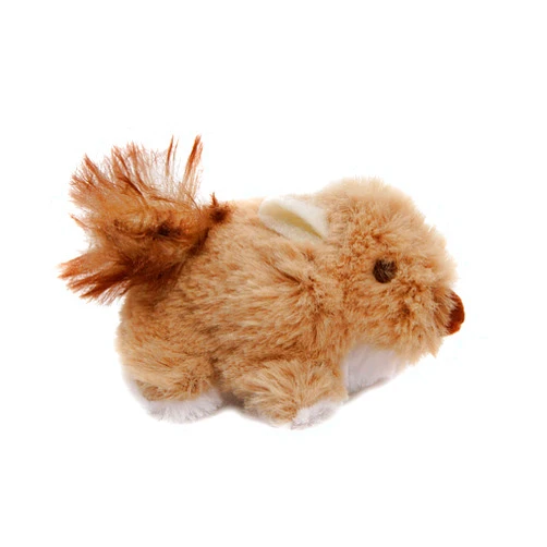 OurPet's PLAY-N-SQUEAK OurPets PlayNSqueak Backyard Cat Toy Squeaking Squirrel, All Breed Sizes