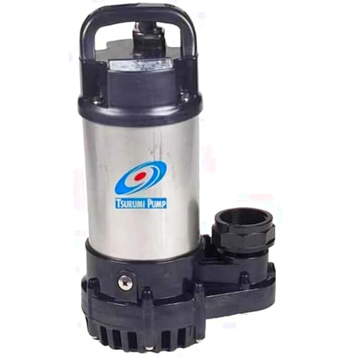 Tsurumi Pump 2OM | Submersible Pond Pump/Waterfall Pump | 1/5 HP, 115V, 1.5 in Discharge | Energy-efficient submersible water pump for ponds, waterfalls, and water gardens. | 31 GPM / 1870 GPH