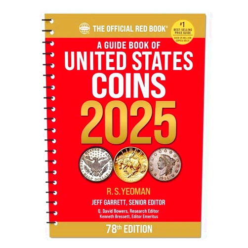 2025 Stater 3 Coin Collection of Indian Penny, Buffalo Nickel and Steel Cent with the 2025 Red Book Guide to Coins 77th Edition Circulated Uncirculated