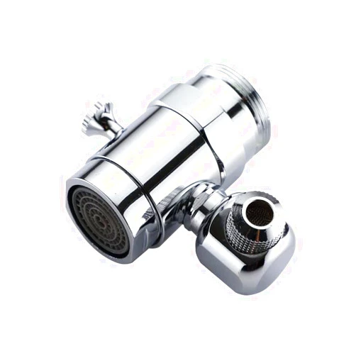 KAMEISHI Full Metal Faucet Aerator Rotatable Bathroom Universal 360 Degress, Dual function Faucet Aerator, Faucet Aerator for Kitchen/Bathroom with Universal Female/Male Thread