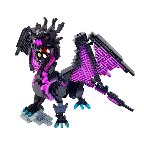 nanoblock - Animal Deluxe - Dragon, Sights to See Series