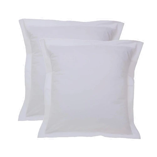 Kotton Wama Bedding Set of 2 Pillowshams 600 TC 100% Egyptian Cotton Natural Ultra Soft & Silky Made with Sateen Weave Bed Pillow Cover of Hotel Quality Kotton Wama Bedding(Euro- 20