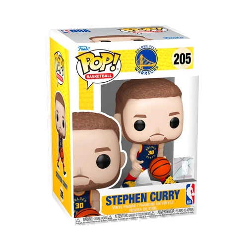 Funko POP NBA: Warriors - Stephen Curry - (City Edition 24) - Collectable Vinyl Figure - Gift Idea - Official Merchandise - for Kids & Adults - Sports Fans - Model Figure for Collectors and Display