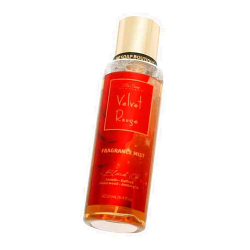 De Soap Boutique Velvet Rouge Exotic Fragrance Body Mist