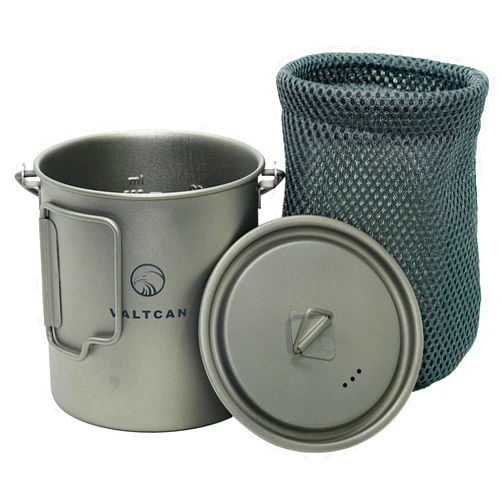 Valtcan 750ml Titanium Pot Backpacking Mug 25.4 oz