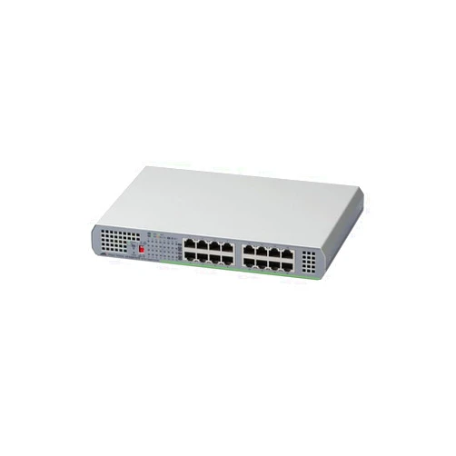 Allied Telesis AT-S910/16-10 Switch - 16 Ports - Unmanaged, Gray