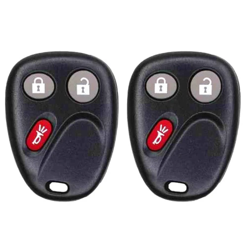 Karma solutions Car Key Fob Keyless Entry Remote for 2004 GMC Yukon FCC LHJ011 Part Number 21997127 15132197 15132198 10377295 22730827 15186203 2 Pack