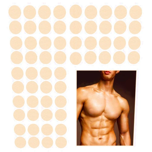 WSIWZAI Nipple Covers for Men,Anti-Chafing Nipple Protector Patch for Runners, Running Nipple Tape Stickers