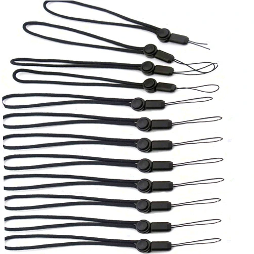 YOUOWO 12 Pack Nylon Wrist Lanyard Adjustable