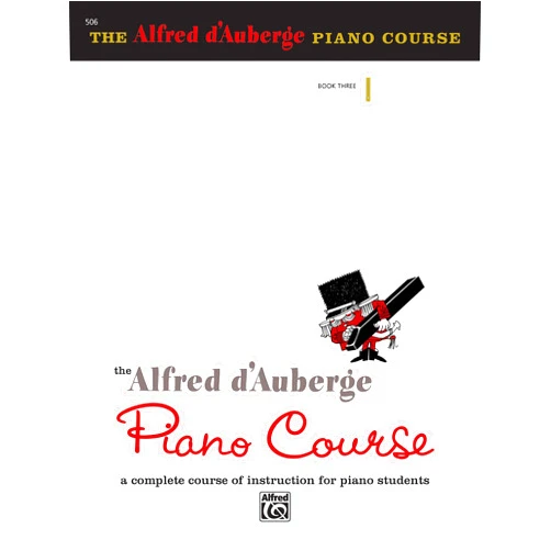 Alfred d'Auberge Piano Course Lesson Book, Bk 3: A Complete Course of Instruction for Piano Students