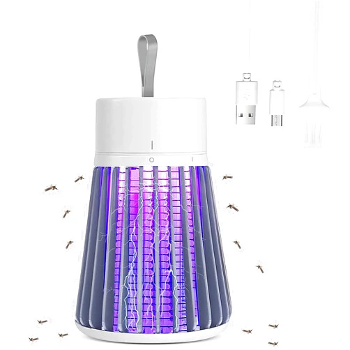 Wyewye Bug Zapper,Electric Mosquito Zapper Fly Traps Indoor & Outdoor,Cordless Fly Zapper,USB Rechargeable Mosquito Repellent Outdoor Patio Fly Killer for Home,Patio,Hotel,Backyard