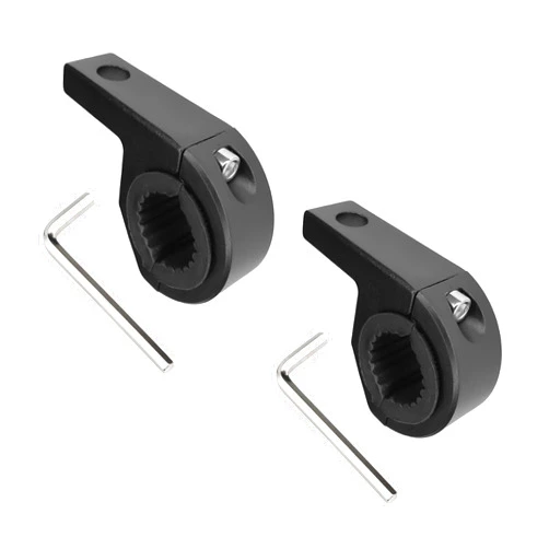 Tobenbone 2PCS Light Bar Mounts, Motorcycle LED Lights Bull Bar Mounting Brackets, 0.75