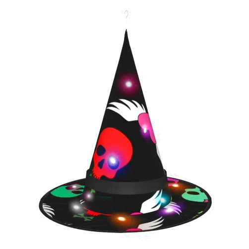 OXJOIIS Halloween Witches Hat Hanging Witch Hats with Hanging for Party Decorations