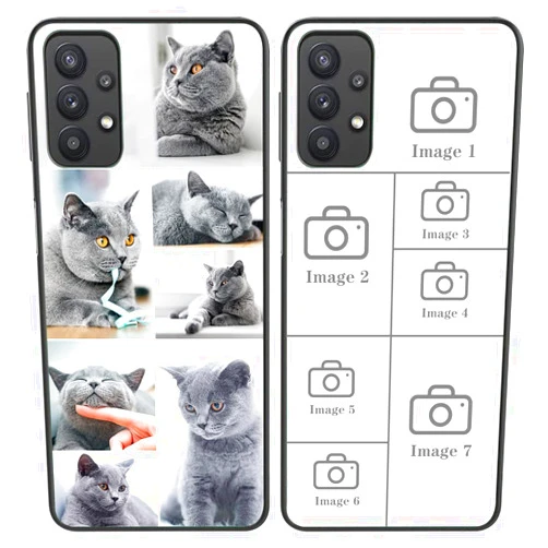 YeeDgner Personalized Multiple Pictures/Photos Customized Gift Custom Phone Case for Samsung Galaxy S24 S23 ULTRA PLUS S22 PLUS ULTRA S21 FE S21 Ultra Plus S20 FE S20 Plus Ultra Silicone Cover Case