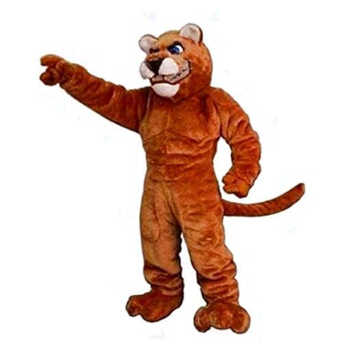 Eamior Cougar Cosplay Cosumes Adult Size for Men & Women with Built-in Fan Inside the Head and Ice Pack Vest
