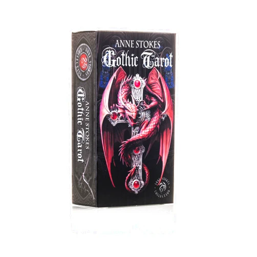 Fournier Heraclio Fournier Anne Stokes Gothic Tarot, Black