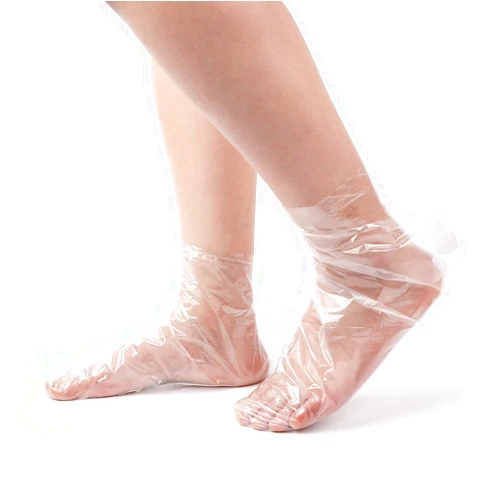 Niubow 100pcs Paraffin Wax Bath Liners for Foot, Niubow Plastic Feet Protectors Covers, Hot Wax Therapy Booties Bags Covers for Therabath Wax Treatment