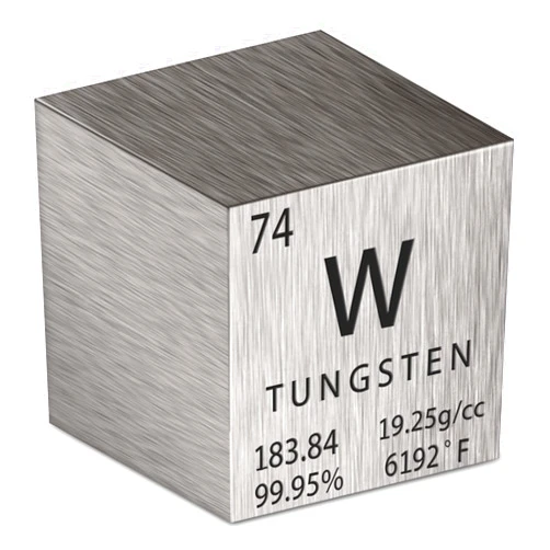 Shimeyao Cube Density Cubes High Density Element Cube for Element Collections Lab Experiment Material Heavy Small Objects Experience(Tungsten,1.5 Inch)