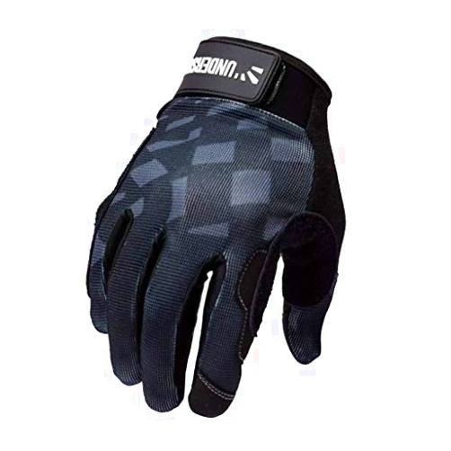 Undersun Workout Gloves - Full Palm Protection & Extra Grip, Gym Gloves for Resistance Bands, Weight Lifting, Training, Fitness, Exercise (Men & Women) Grey Small