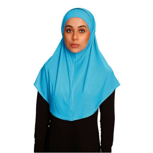 Haute Hijab TheHijabStore.com Women's Amira Hijab 2 Piece with Tube Under Scarf Cap- Soft Polyester Princess Ready to Wear Instant Scarf