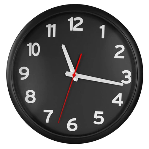 SILD Wall Clock 12 Inch Large Wall Decor, Silent Non-Ticking Wall Clock, Battery Operated Decoration for Home, Office, Bedroom, Living Room