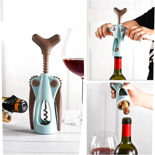 XiXiYang Wing Corkscrew,Wine Bottle Opener Manual Wine Openers Best Sellers Creative Wine Key Corkscrews for Wine Bottles or Servers Cork Screws for Wine Bottles