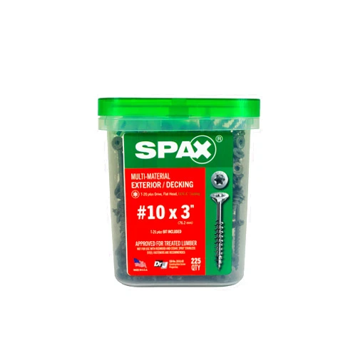 SPAX #10 x 3
