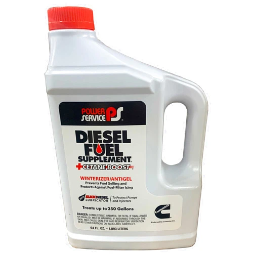 Power Service Diesel Fuel Supplement + Cetane Boost 64oz (6 Pack)