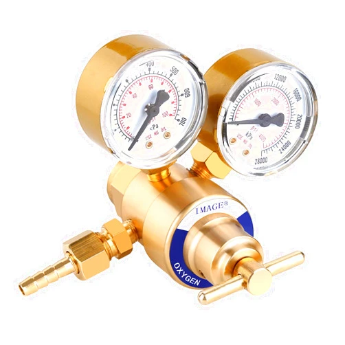 IMAGE® Welding Gas Welder Oxygen Regulator Gauges Oxy for Victor Torch Cutting Kits CGA 540