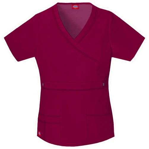 Dickies Women's GenFlex Youtility Mock Wrap Top