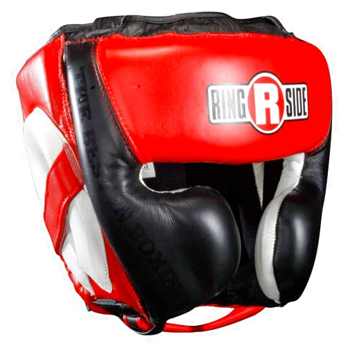 Ringside Mexi-Flex Headgear Black/Red, Large/X-Large