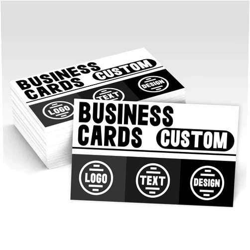 Ubmpj Business Cards Customizable with Logo Photo Tarjetas De Presentacion Para Negocio 1000 500 200 100Pcs for Small Business Customized Cards Double-Sided Printing Waterproof