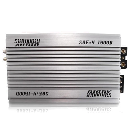 Sundown Audio SAEv4-1500.1D Monoblock 1500W RMS Digital Class D Amplifier