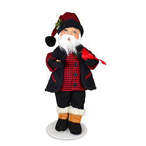 Annalee Winter Woods Santa, 15 inch