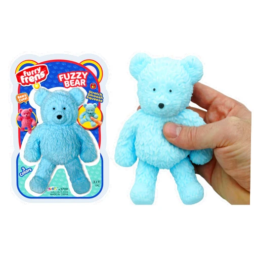 JA-RU Jumbo Squishy Gummy Bear Toy (1 Blue Bear) Mochi Squishy Toys for Kids. Animal Squeeze Toy. Stress Relief Fidget Toys. Party Favors & Easter Basket Stuffers. Blue-3711-1s