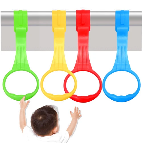 Generic Baby Pull Up Ring Learn to Walk Stand Up Assist, Universal for Baby Playpen or Crib - 4 Colors