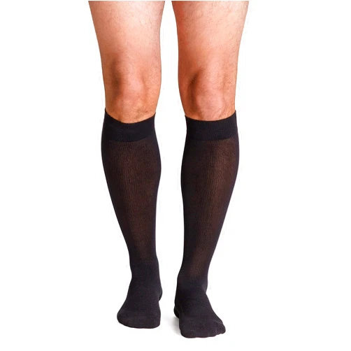 Sigvaris DYNAVEN by Sigvaris Unisex Compression Calf-High Cushioned Socks for Men, Women 20-30mmHg Weight - Closed Toe Design for Everyday Support