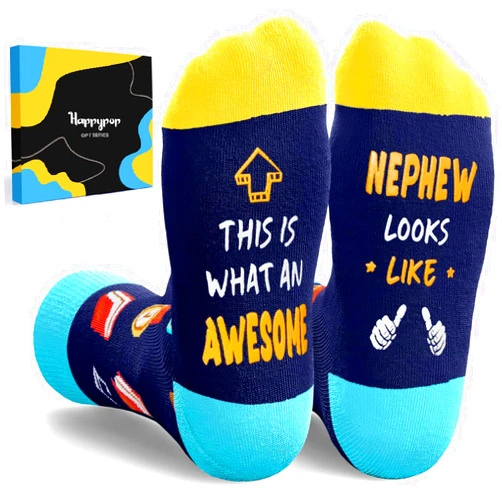 HAPPYPOP Nephew Gifts From Aunt Uncle - Nephew Gifts From Auntie, Nephew Graduation Gift, Gifts For Nephew, Nephew Christmas Gift, Gifts For Adult Nephew