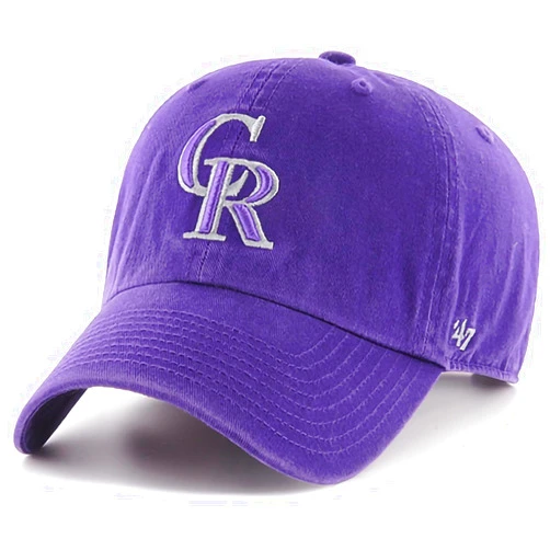 47 MLB Alternate Primary Logo Clean Up Adjustable Hat Cap, Adult One Size