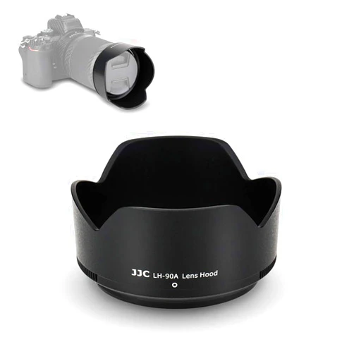 JJC Reversible Lens Hood Shade for Nikon NIKKOR Z DX 50-250mm f/4.5-6.3 VR Lens on Nikon Z50 Replace Nikon HB-90A Lens Hood Tulip Flower Design Replace Nikon HB-90A for 50-250mm Lens