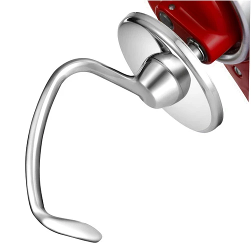 Gdrtwwh Stainless Steel Dough Hook Attachment for KitchenAid 4.5-5 Quart Tilt-Head Stand Mixer,Replacement Parts Bread Hook, Dishwasher Safe(Replace K45DH)