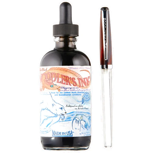 NOODLER'S Noodlers Ink 4.5 Oz Polar Black W/Eye Dropper