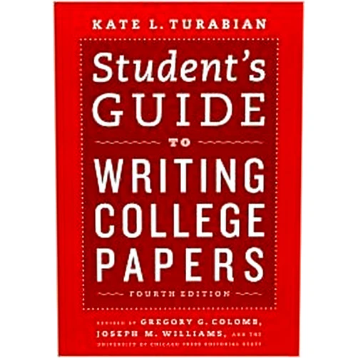By Kate L. Turabian (Author) Student's Guide to Writing College Papers 4th (fourth) edition Text Only
