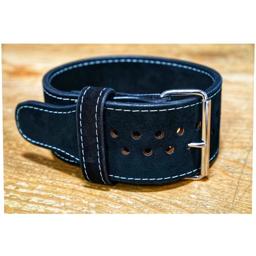 LiftingLarge Pioneer Cut Leather Powerlifting Prong Belt 13mm